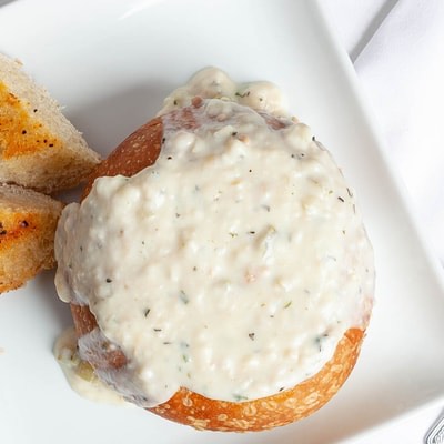 Lahaina's Clam Chowder Bread Bowl