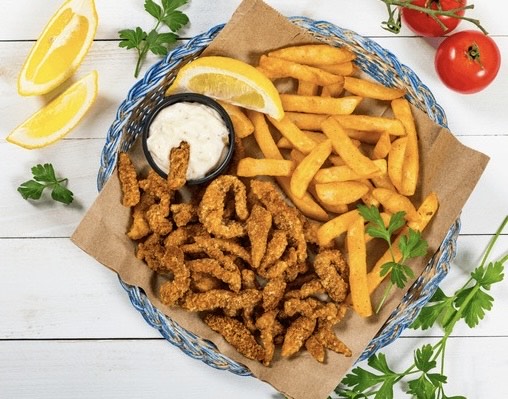 Calamari Strips & Chips